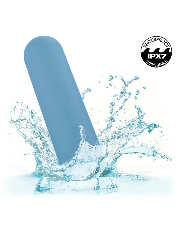 Vibrators CalExotics Turbo Buzz Rounded Bullet Blue Vibrators CalExotics Turbo Buzz Rounded Bullet Blue