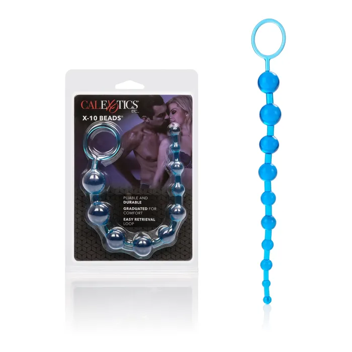 Vibrators CalExotics X10 Beads Blue