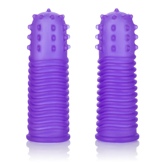 Vibrators Intimate Play Finger Tingler Purple CalExotics