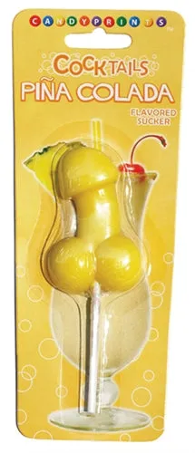 Vibrators Little Genie Pina Colada Cocktail Sucker