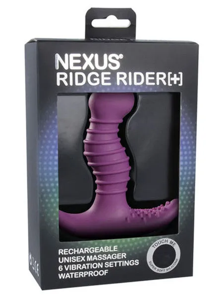 Vibrators Nexus RIDGE RIDER Plus Unisex Vibrator Purple