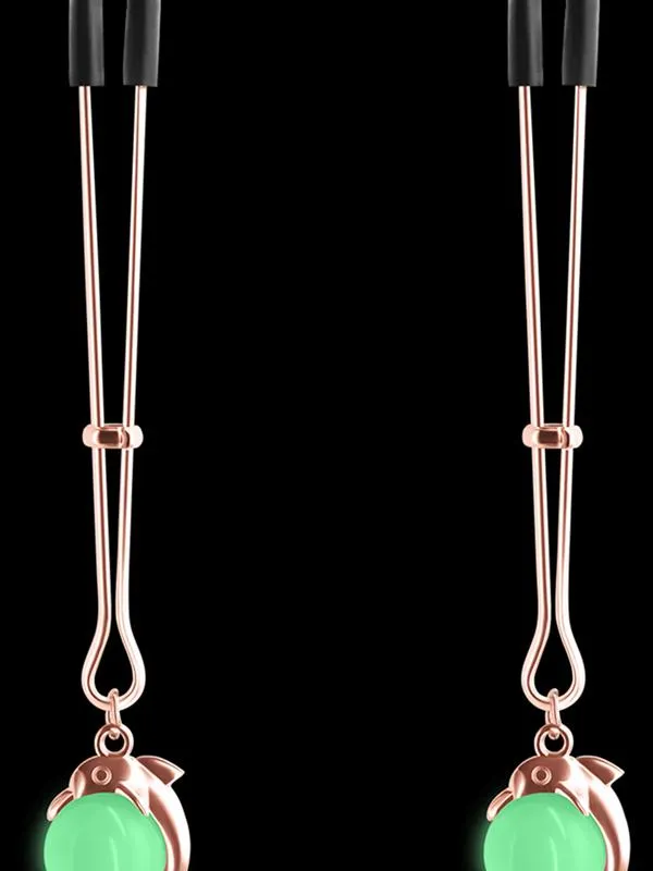Vibrators NS Novelties Bound Nipple Clamps G1 Rose Gold Vibrators NS Novelties Bound Nipple Clamps G1 Rose Gold