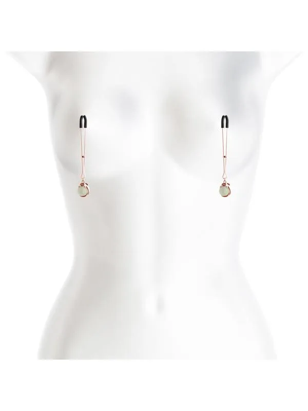 Vibrators NS Novelties Bound Nipple Clamps G1 Rose Gold Vibrators NS Novelties Bound Nipple Clamps G1 Rose Gold