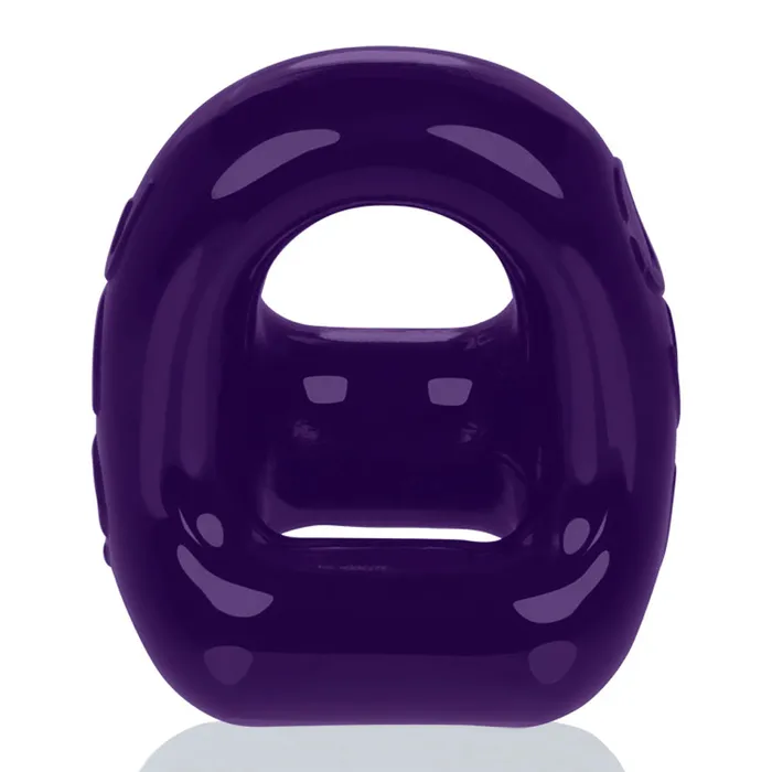 Vibrators Oxballs 360 2 Way Cockring and Ballsling Eggplant
