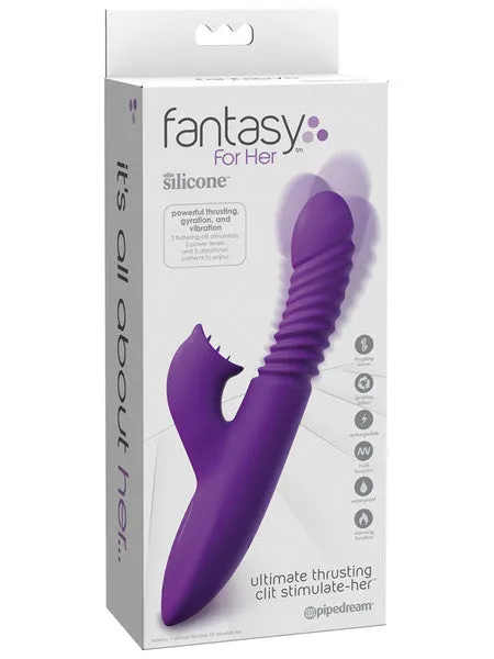 Vibrators Pipedream Products Fantasy For Her Ultimate Thrusting Clit StimulateHer