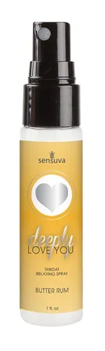 Vibrators Sale Deeply Love You Throat Relaxing Spray Butter Rum 1 Fl Oz