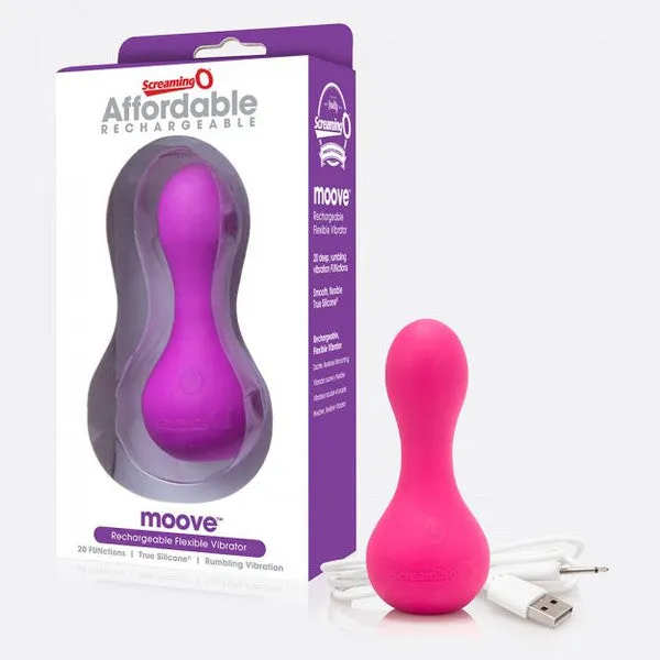 Vibrators Screaming O Affordable Rechargeable moove Vibe Assorted 6 units