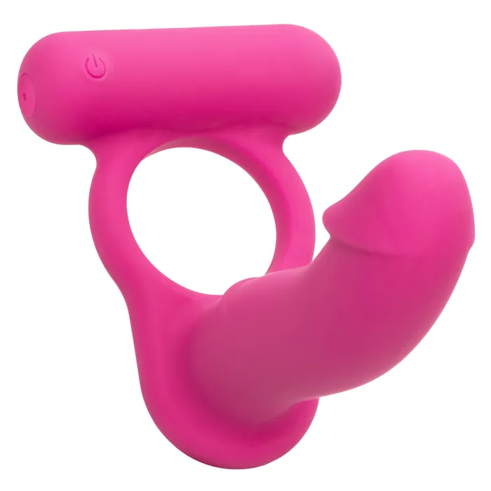 Vibrators Silicone Rechargeable Double Diver Pink CalExotics