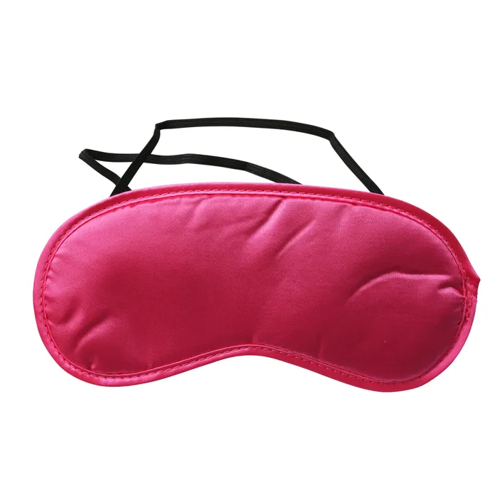 Vibrators Sportsheets Sex and Mischief Satin Blindfold Hot Pink