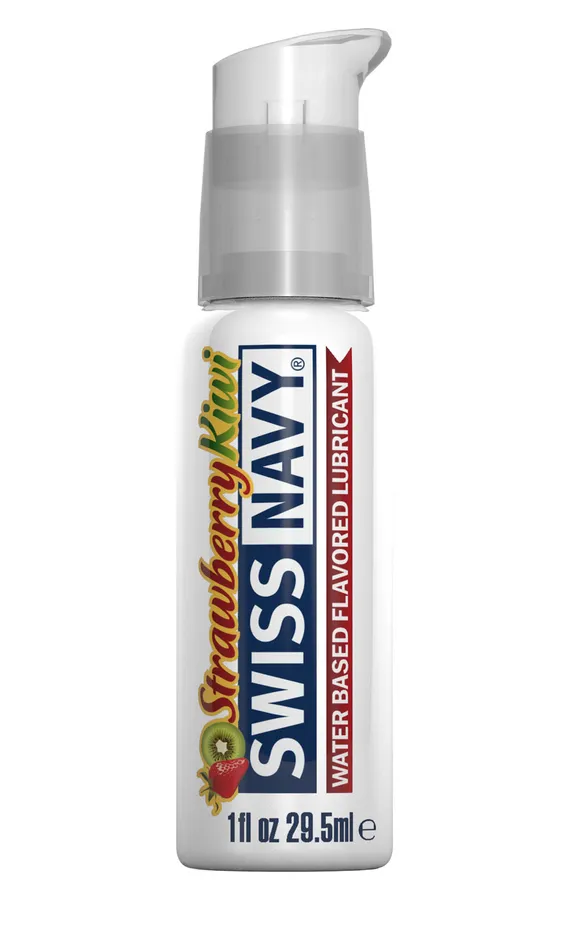 Vibrators Swiss Navy Strawberry Kiwi 1oz 295ml MD Science Lab