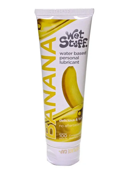 Vibrators Wet Stuff Wet Stuff Banana 100g Tube