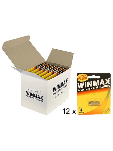 Vibrators Wincell N Winmax Alkaline BP1 12pk