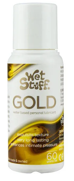 Wet Stuff Gold 60g Bottle Wet Stuff Vibrators