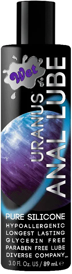Wet Wet Uranus Silicone Based Lubricant 3 Fl Oz Lubricants