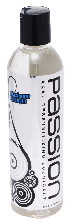 XR Brands Passion Lubricant Lubricants Passion Anal Desensitizing Lubricant 35 Percent Lidocaine 825 Fl Oz XR Brands Passion Lubricant Lubricants Passion Anal Desensitizing Lubricant 35 Percent Lidocaine 825 Fl Oz