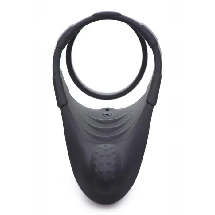 XR Brands Trinty 10x Rechargeable Silicone Cock Ring Male Sex Toys
