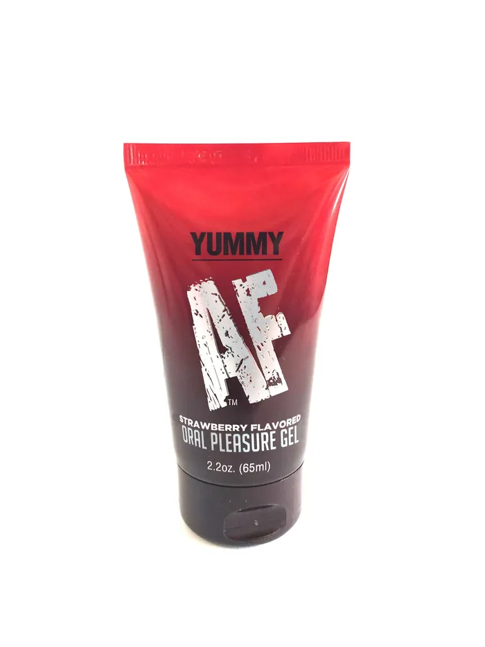 Yummy Af Oral Pleasure Gel 22 Oz Strawberry Little Genie Enhancers