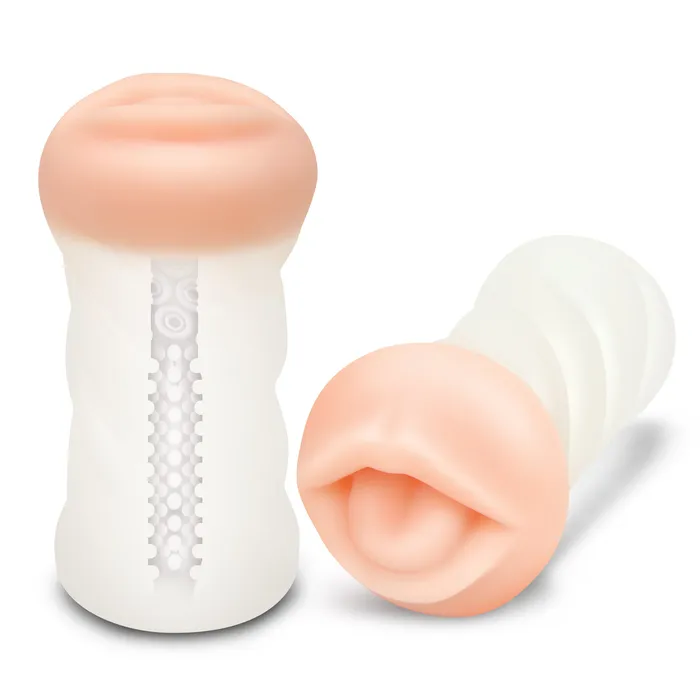 Zolo Cup Male Sex Toys Zolo Male Masturbator Clear Deep Throat